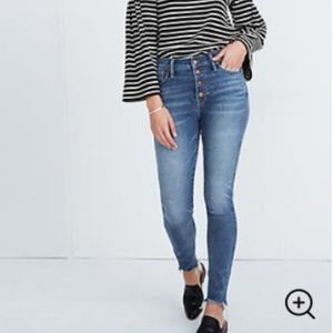 Madewell 10" High Riser in Cordova Wash